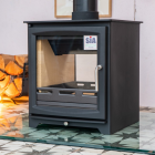 Ecosy+ Hampton 6.4 Double Sided, MULTI-FUEL Defra Approved, Eco Design Approved, Stove 